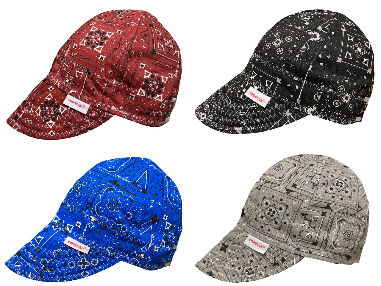 Bandana Print Reversible Welding Cap 2000