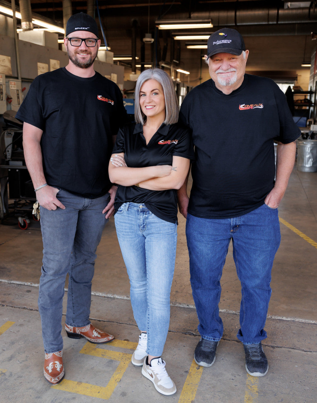 Comeaux FR Brand Black T-Shirt