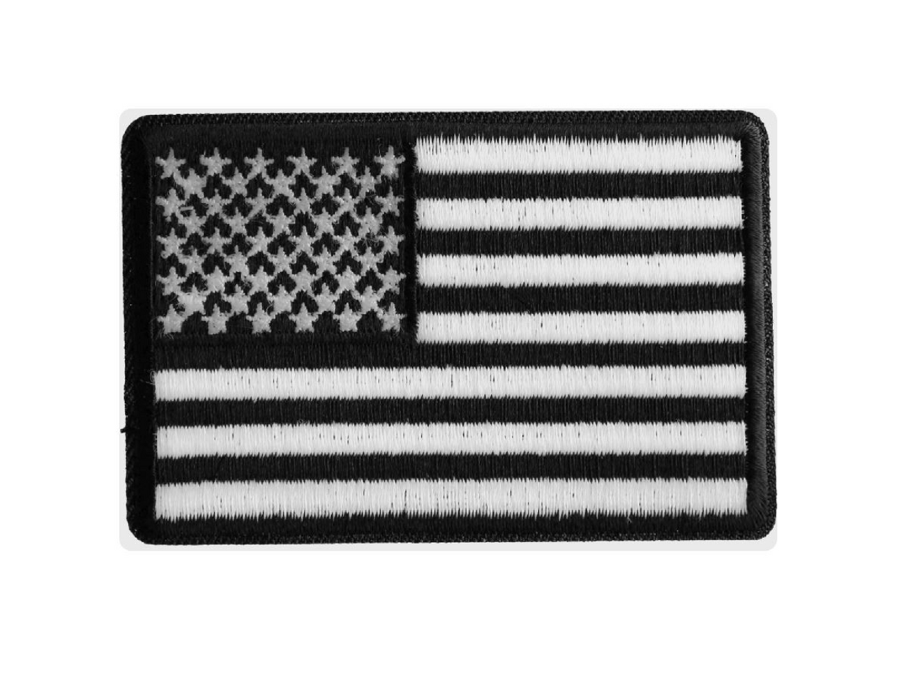 Black and White Flag Patch Reversible Welding Cap