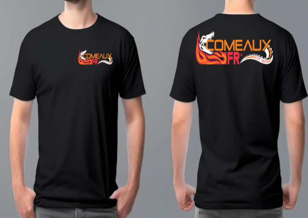 Comeaux FR Brand Black T-Shirt