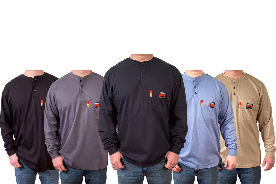 Comeaux FR Treated Henley Shirt