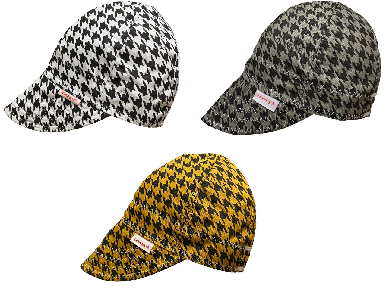 Houndstooth Reversible Welding Cap 2000 - Multi Color Options