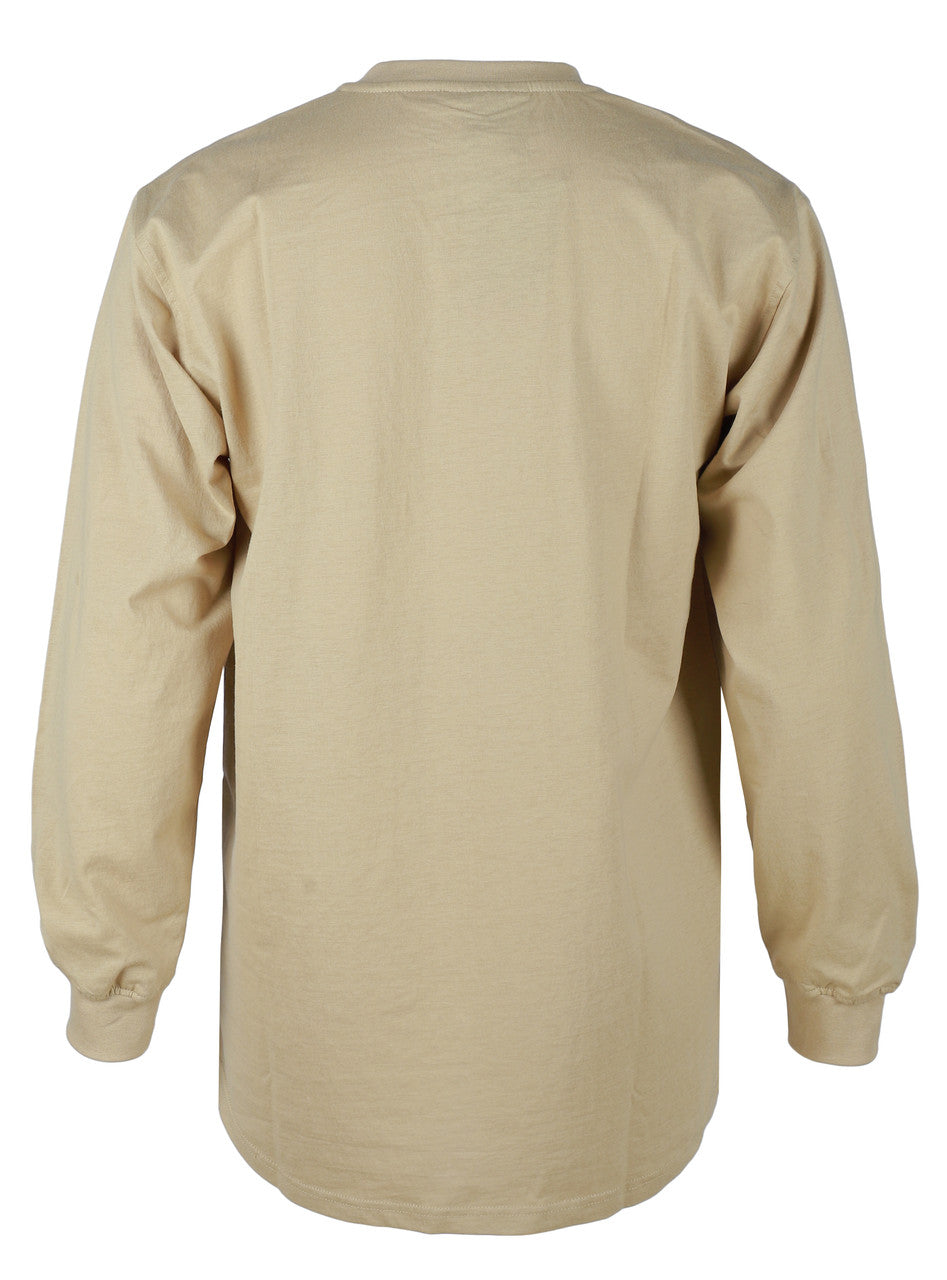 Comeaux FR Henley Shirt - 6oz Khaki