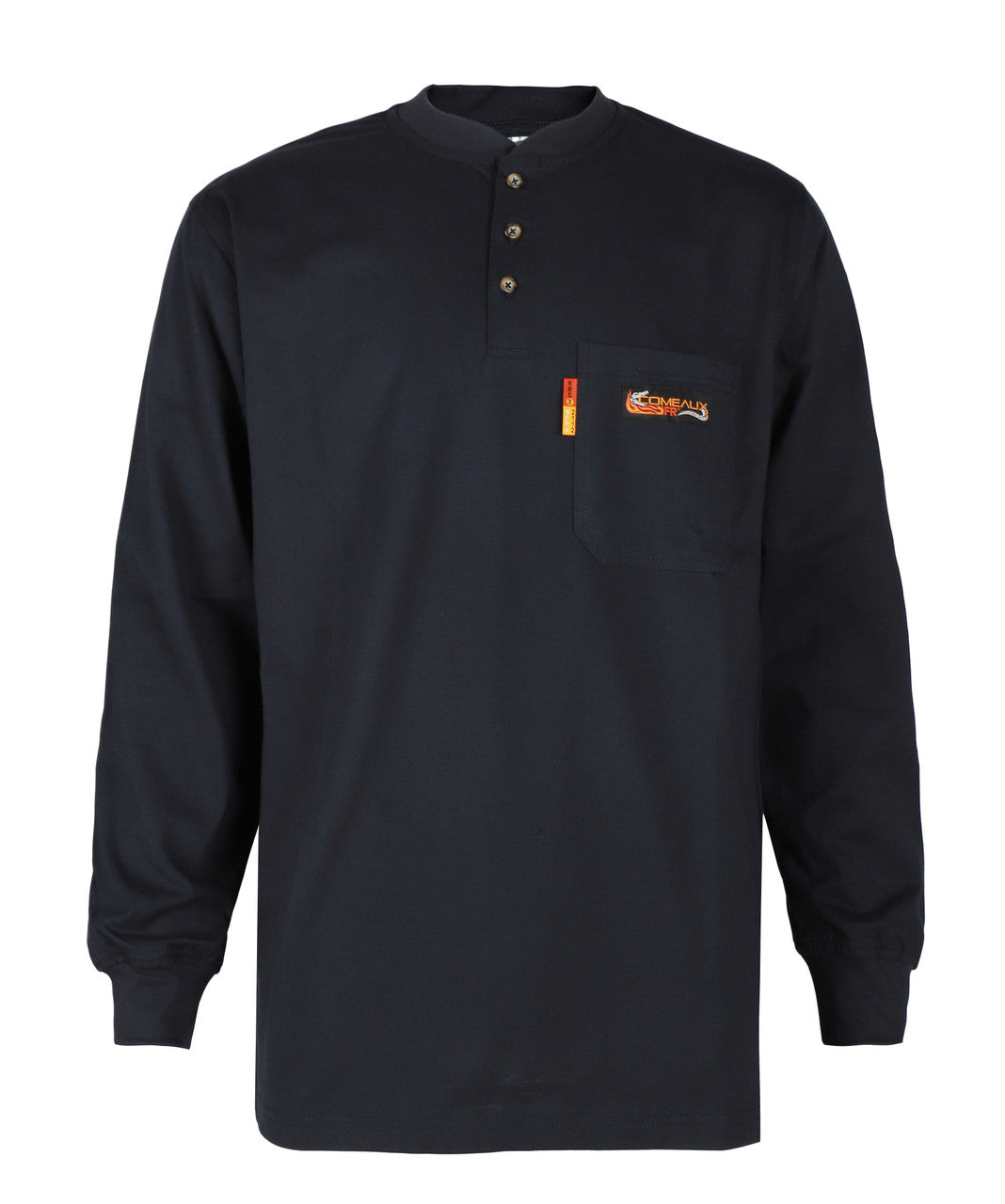 Comeaux FR Henley Shirt - 6oz Navy