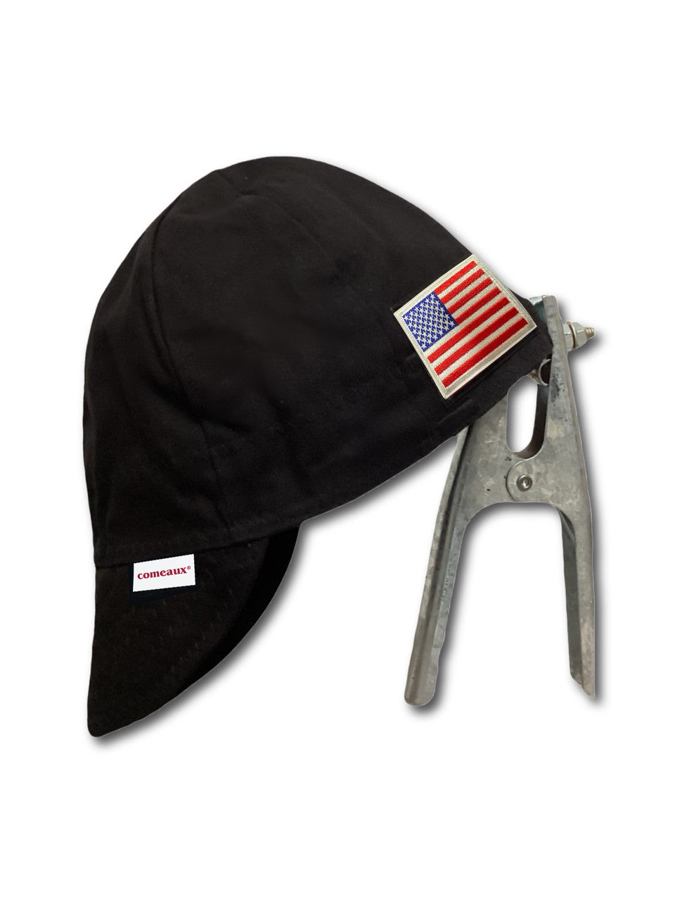 USA Flag Patch Reversible Welding Cap
