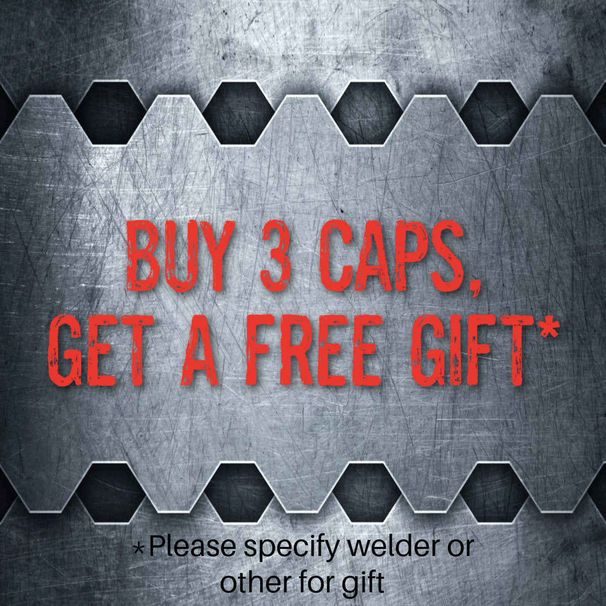 Soft Brim Welding Cap Bundle: Buy 3 Caps, Get Free Gift (Please Specify if Welder or Other for gift)