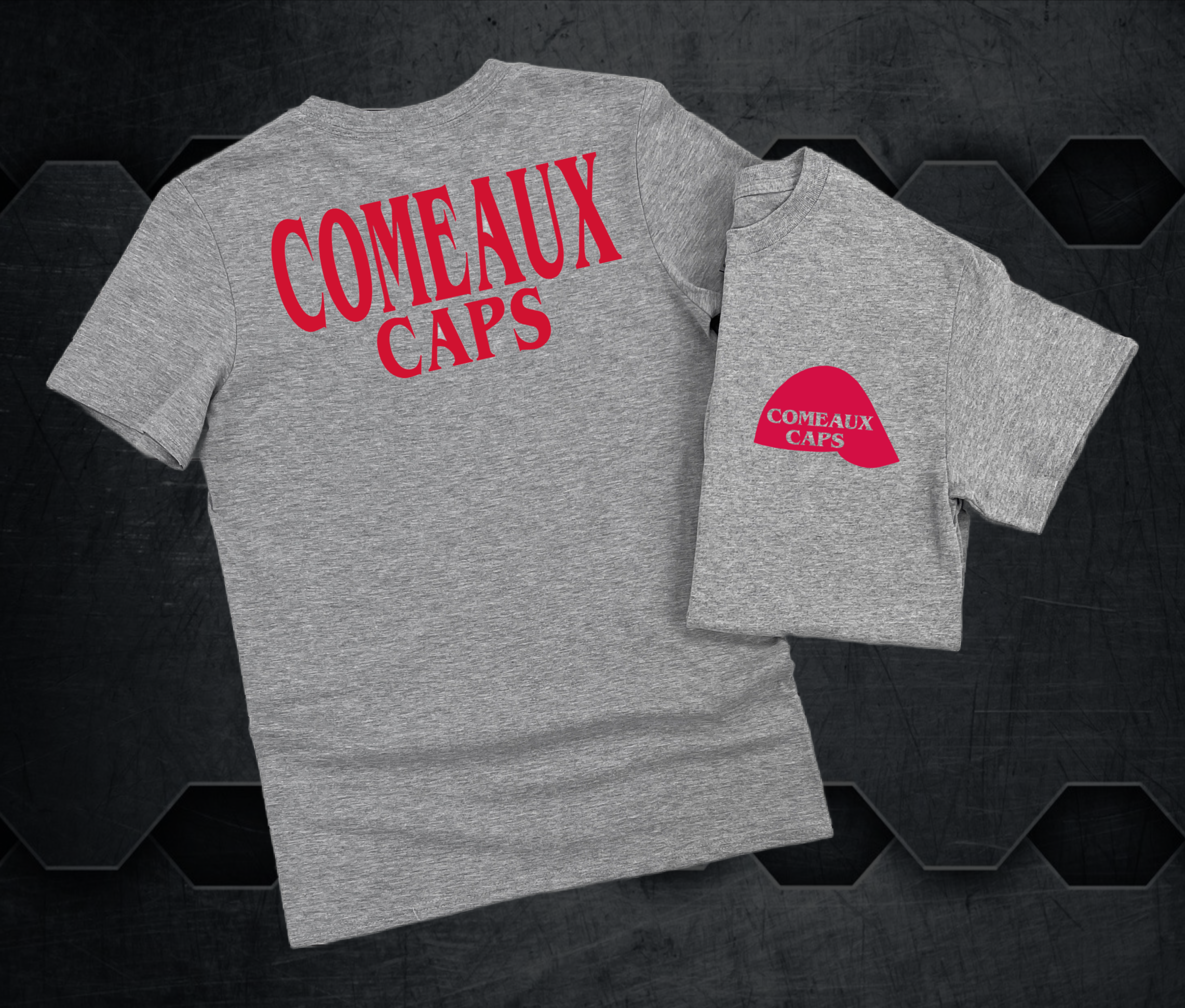 Comeaux Caps Logo Graphic T-Shirt