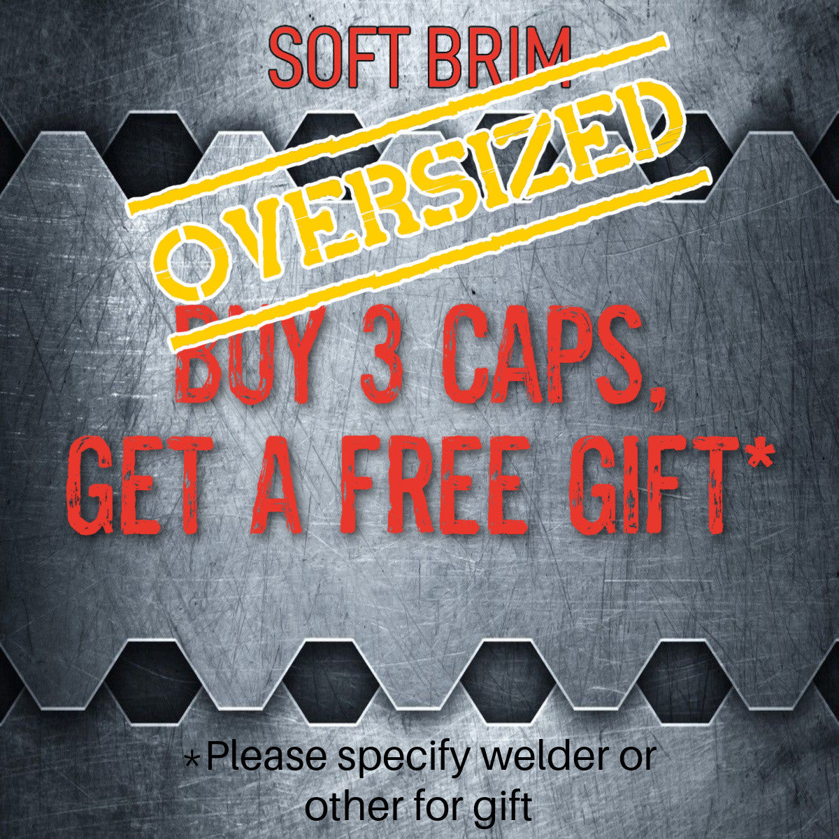 OVERSIZE Style Reversible  Buy 3 get a Free Gift  (PLEASE SPECIFY IF WELDER OR OTHER FOR GIFT)