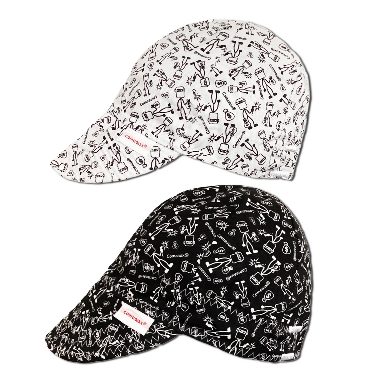 Stack'n Dimes Printed Reversible Welding Cap