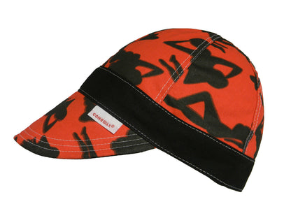 Banded Silhouette Reversible 2000 Red Cap