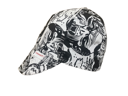 Comic Monsters Reversible Welding Caps 2000 - Multi Color Options