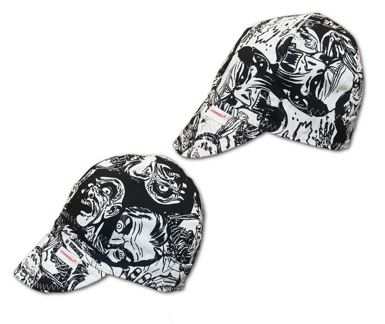 Comic Monsters Reversible Welding Caps 2000 - Multi Color Options